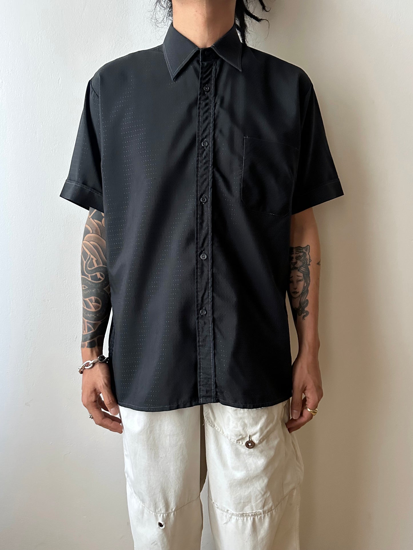 1970s Black shirt