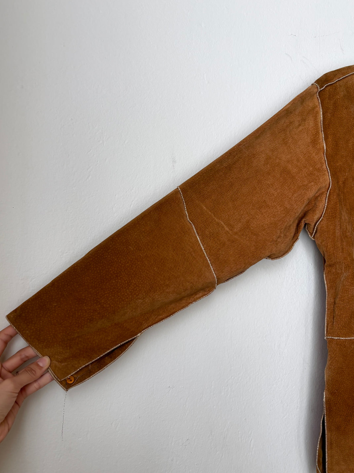 French suede stitch shirt