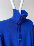 handmade nice blue knit