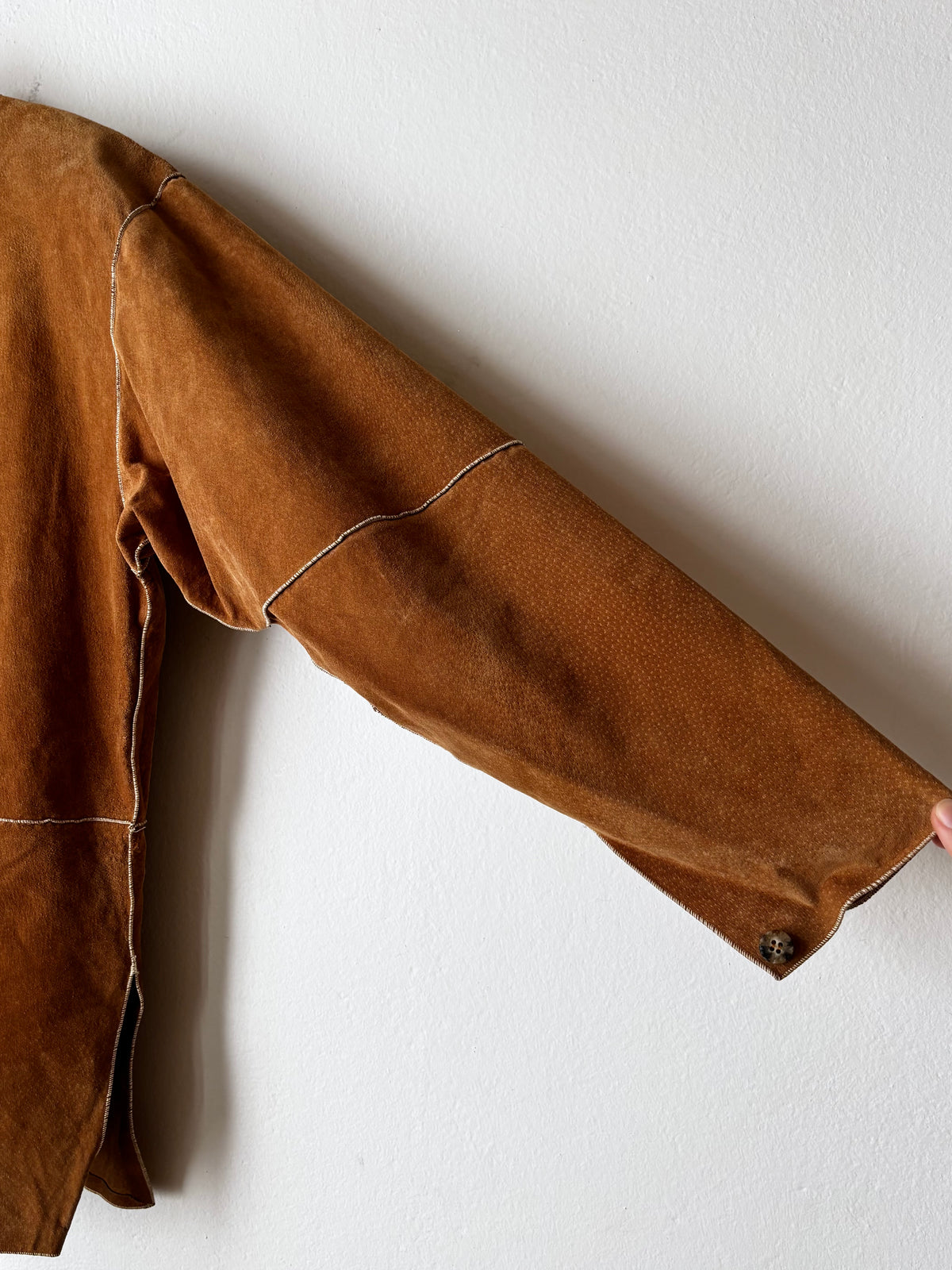 French suede stitch shirt