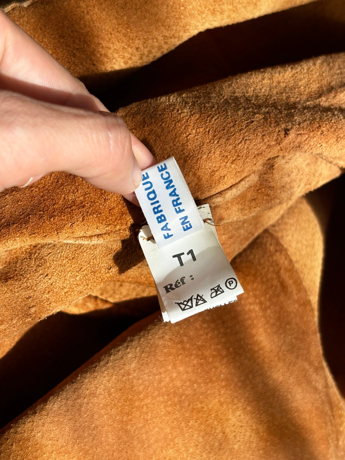 French suede stitch shirt