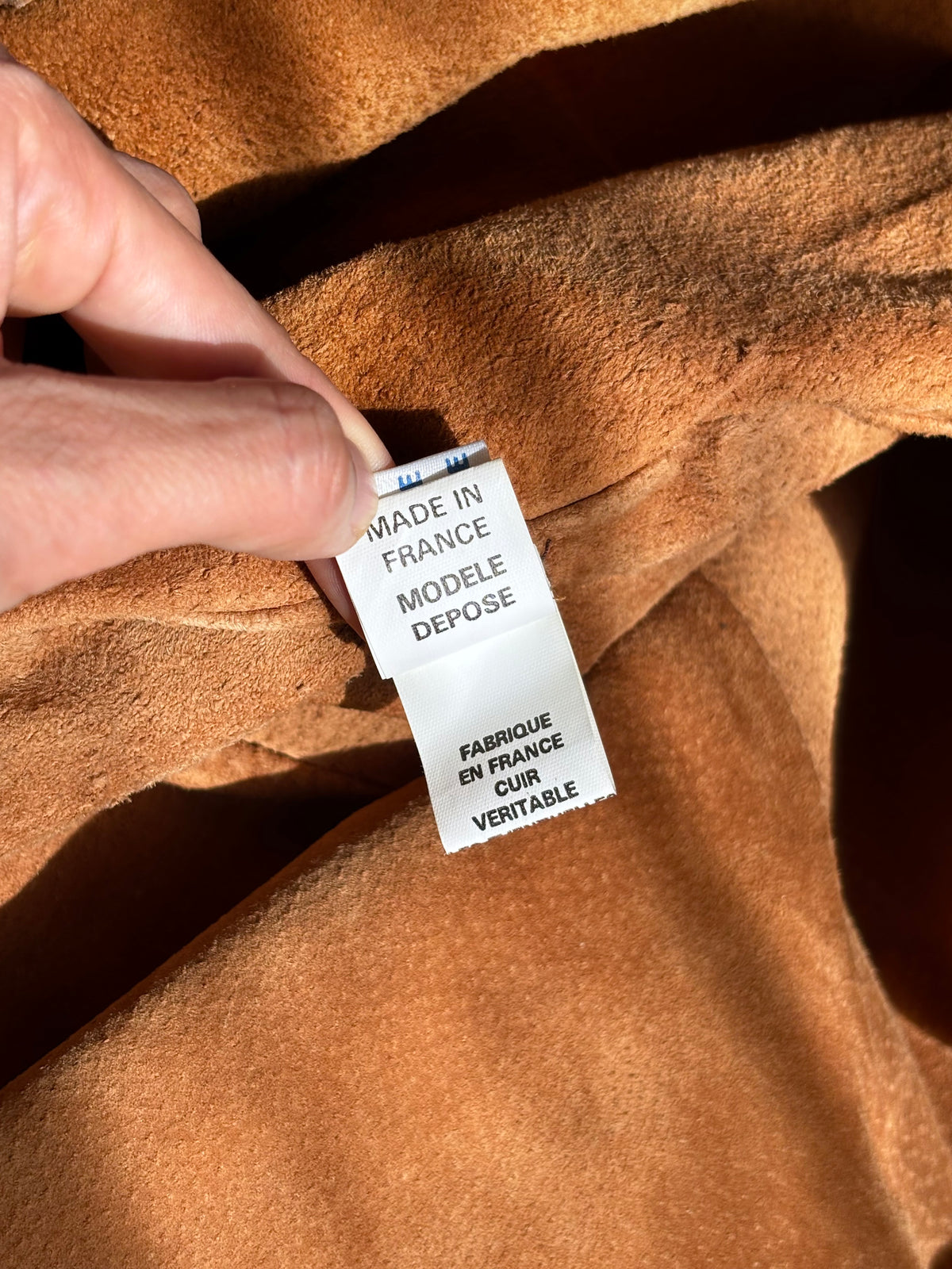 French suede stitch shirt