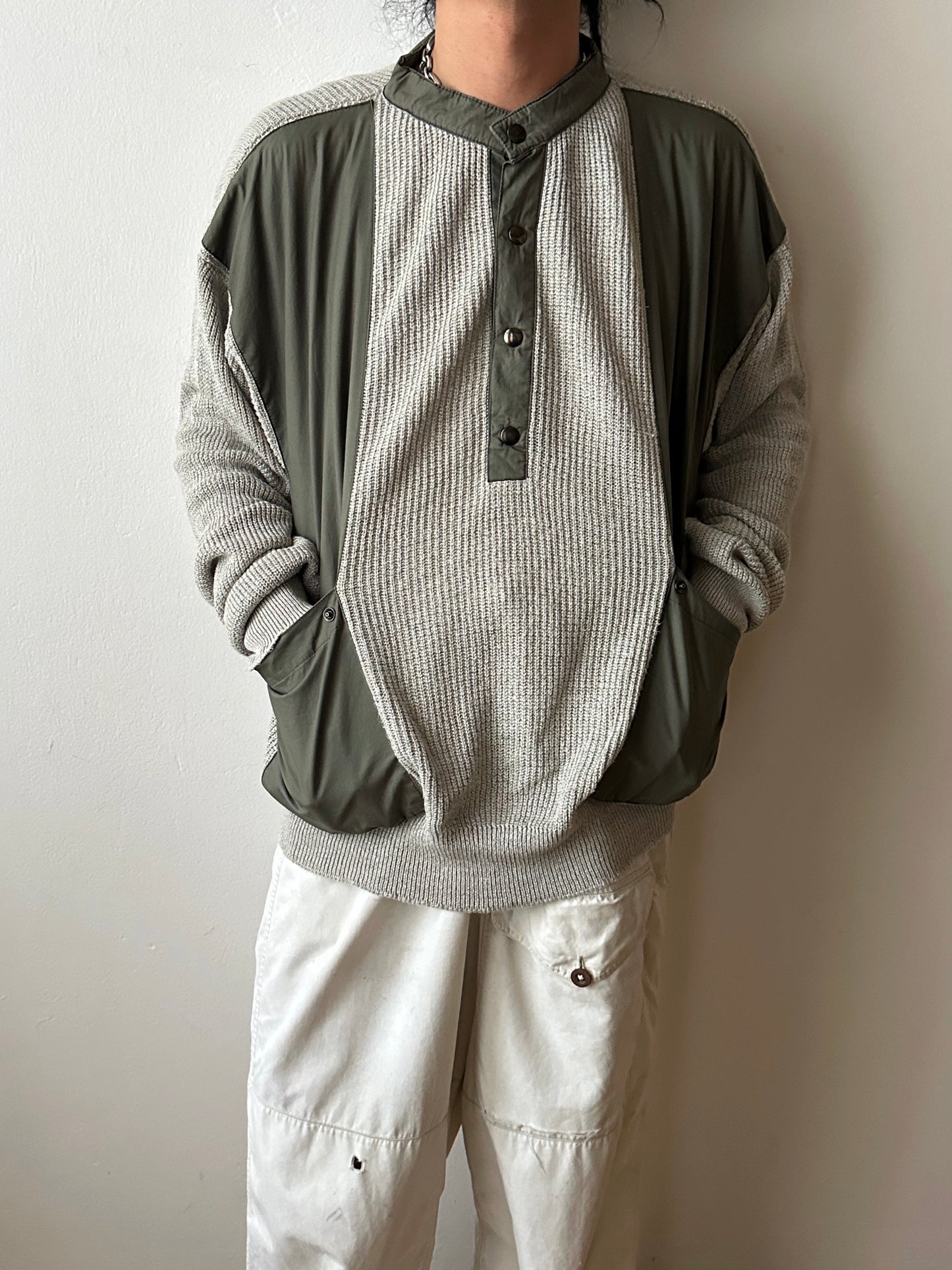 1980s Italy Linen Jumper