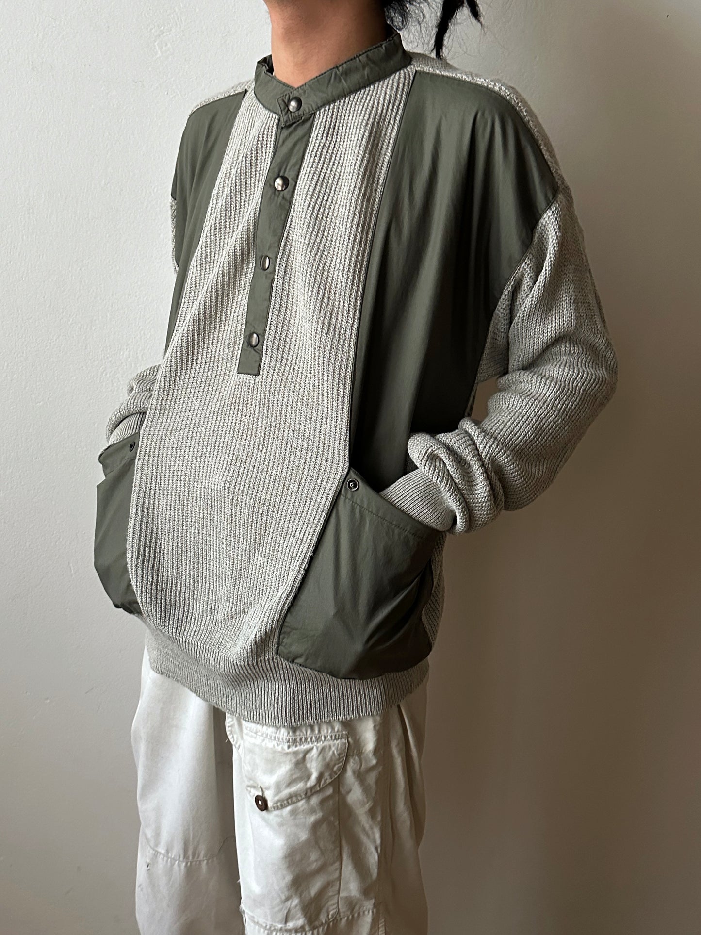 1980s Italy Linen Jumper