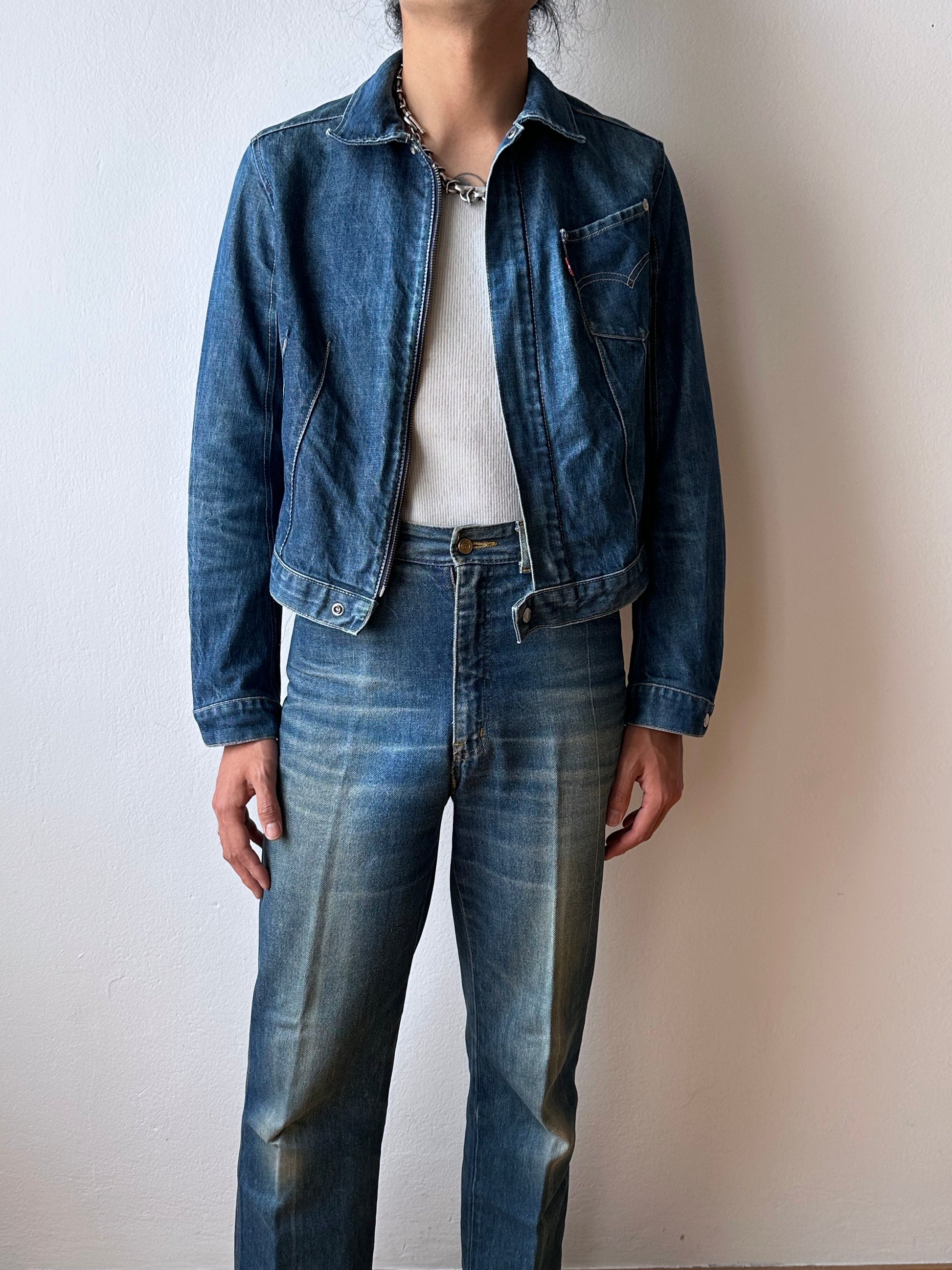 Levi's Engineered Jeans リーバイス early 2000's デニム Vintage ヴィンテージ TOTO Praha Vintage clothing store Antique shop 古着屋 プラハ Prague アンティークストア