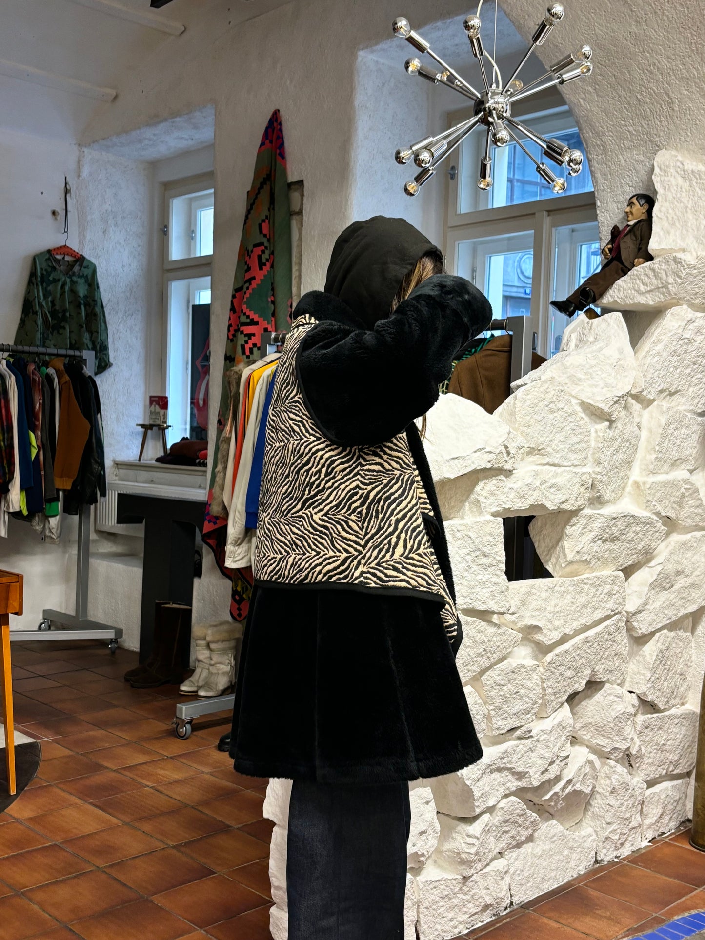 animal handcraft vest - unusual shape