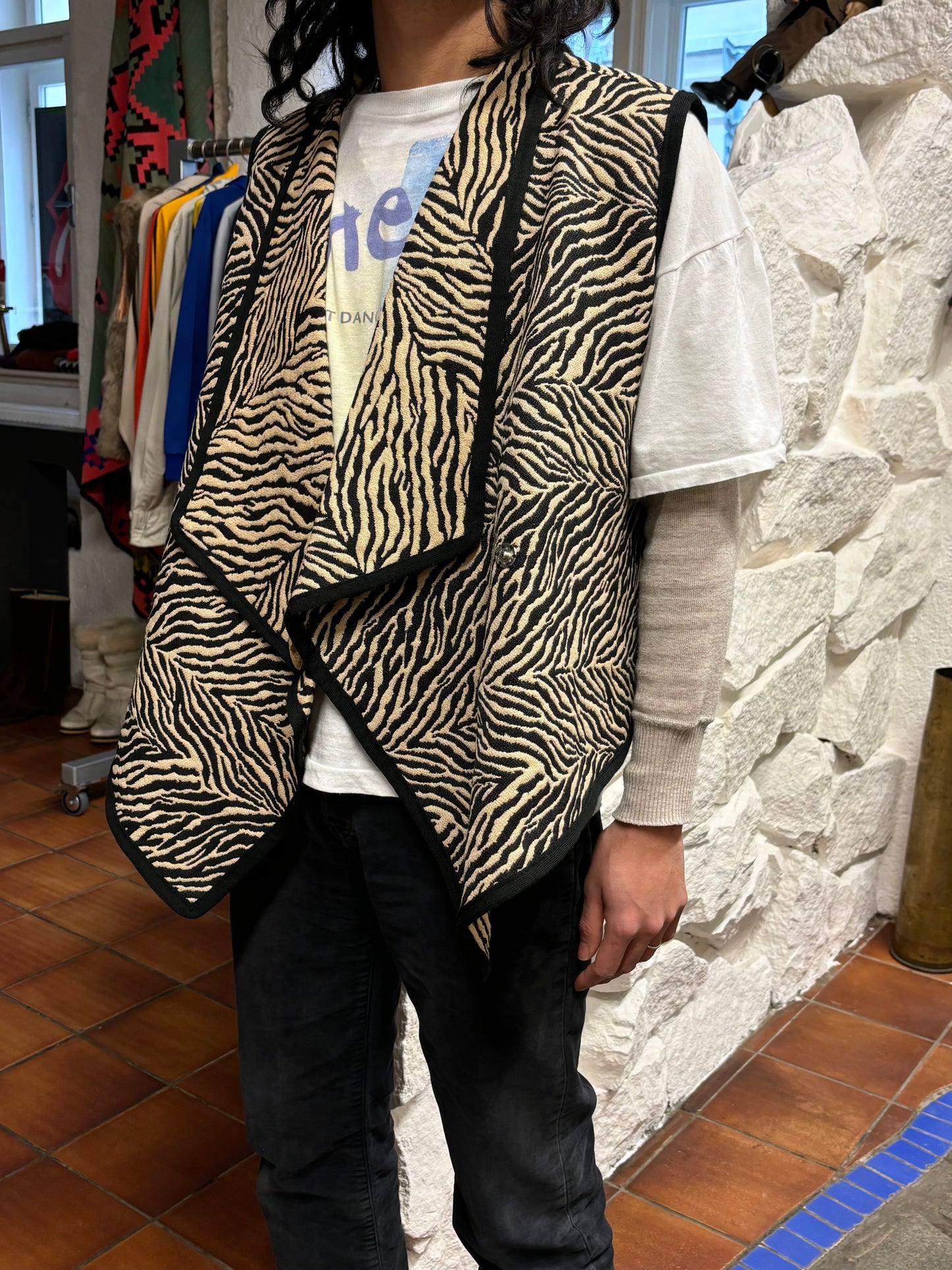 animal handcraft vest - unusual shape