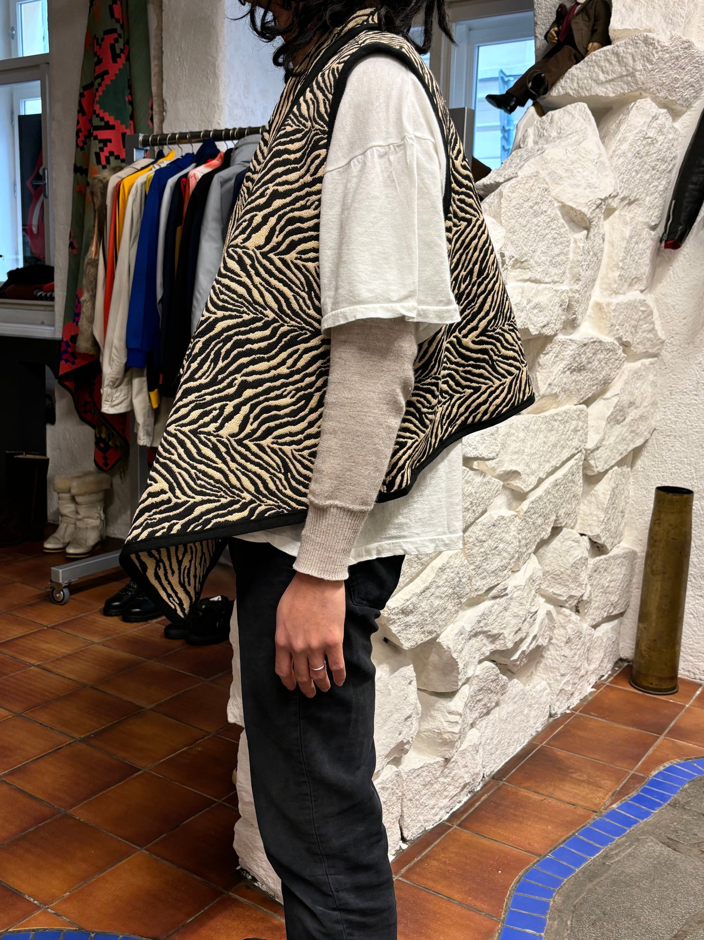 animal handcraft vest - unusual shape