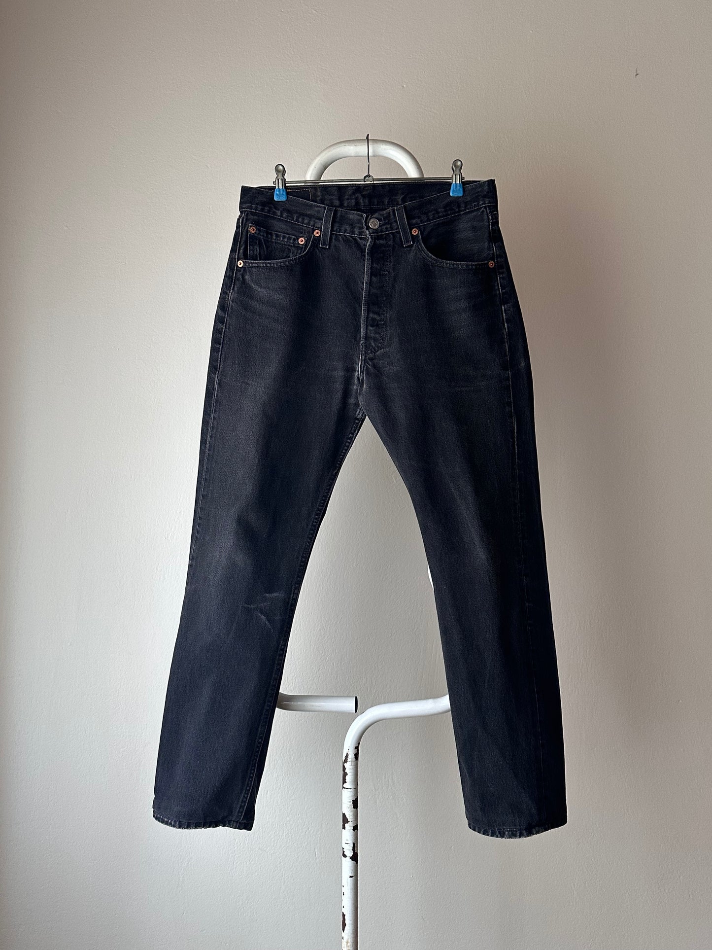 90s Levi's 501 USA 黒デニム リーバイス 90's 1990's 90年代 made in usa アメリカ製 アメリカ古着 vintage denim ヴィンデージデニム