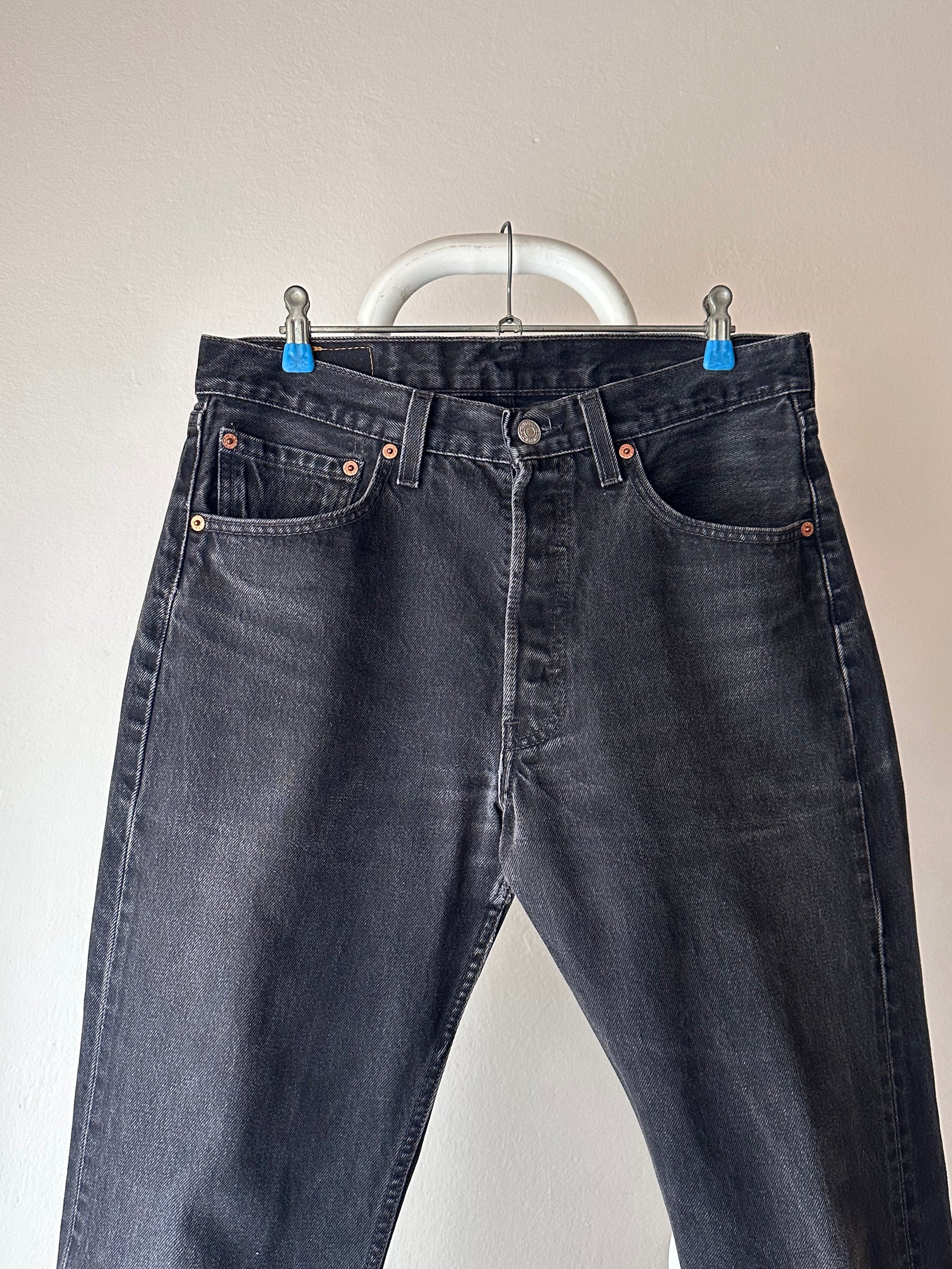 90s Levi's 501 USA 黒デニム リーバイス 90's 1990's 90年代 made in usa アメリカ製 アメリカ古着 vintage denim ヴィンデージデニム