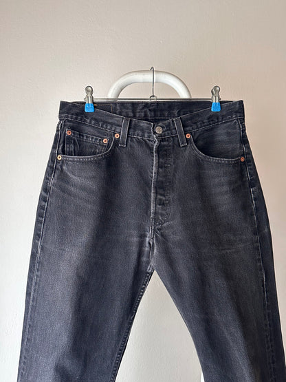 90s Levi's 501 USA 黒デニム リーバイス 90's 1990's 90年代 made in usa アメリカ製 アメリカ古着 vintage denim ヴィンデージデニム