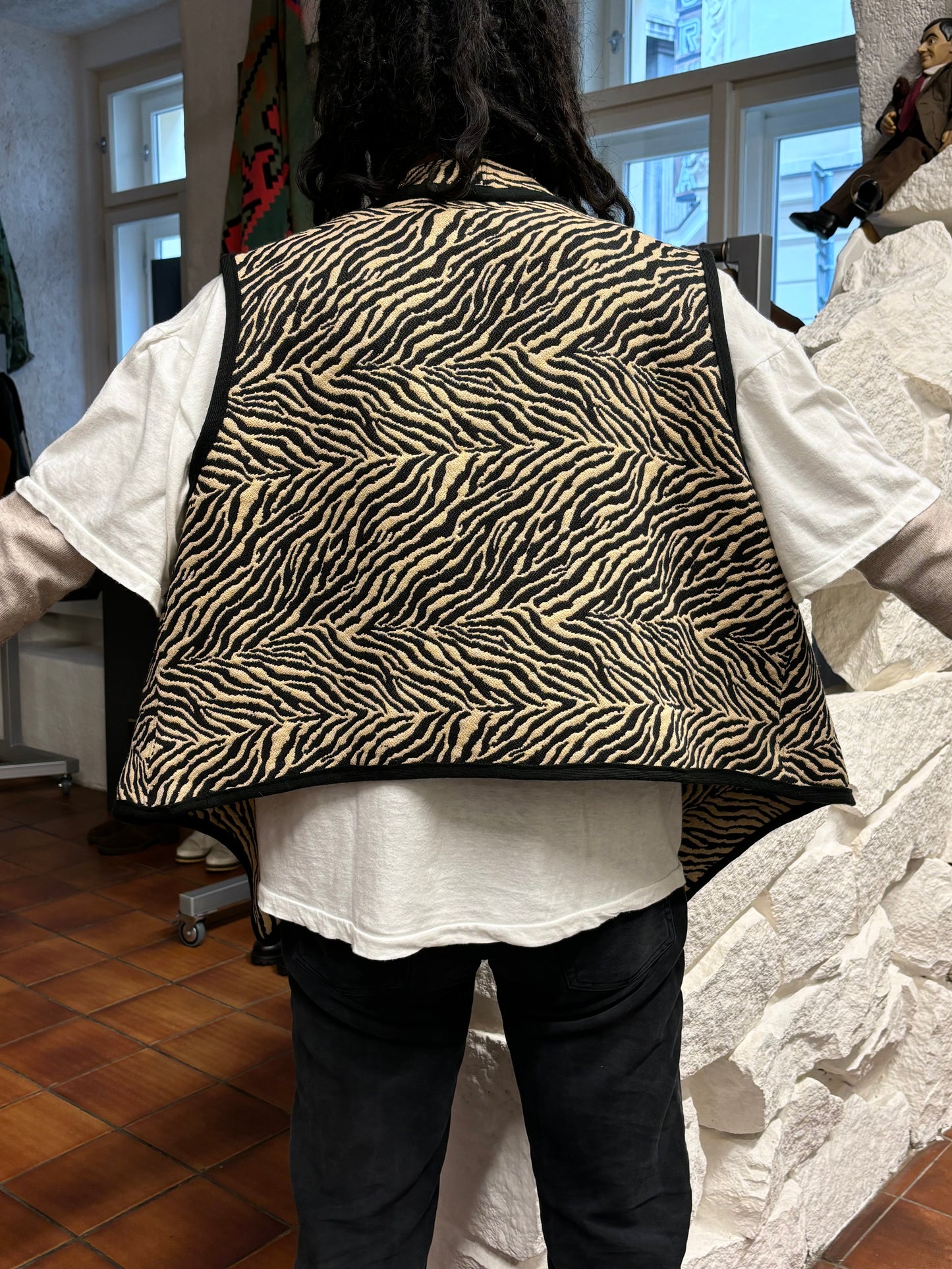 animal handcraft vest - unusual shape