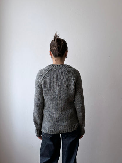 CLOSED glitter gray mohair mix