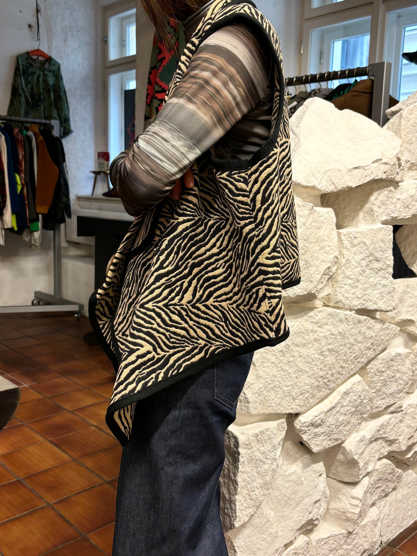 animal handcraft vest - unusual shape