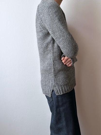 CLOSED glitter gray mohair mix