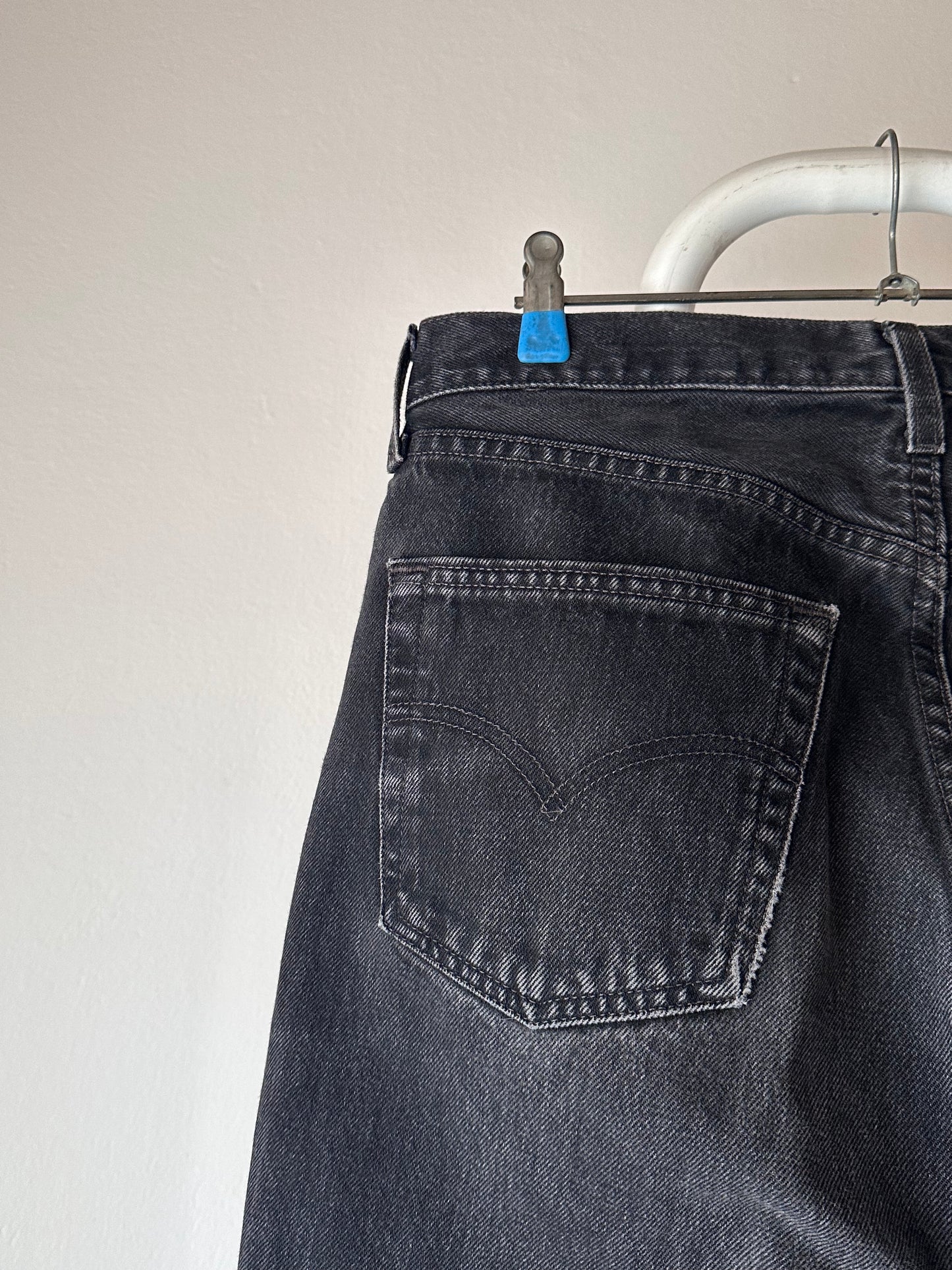 90s Levi's 501 USA 黒デニム リーバイス 90's 1990's 90年代 made in usa アメリカ製 アメリカ古着 vintage denim ヴィンデージデニム