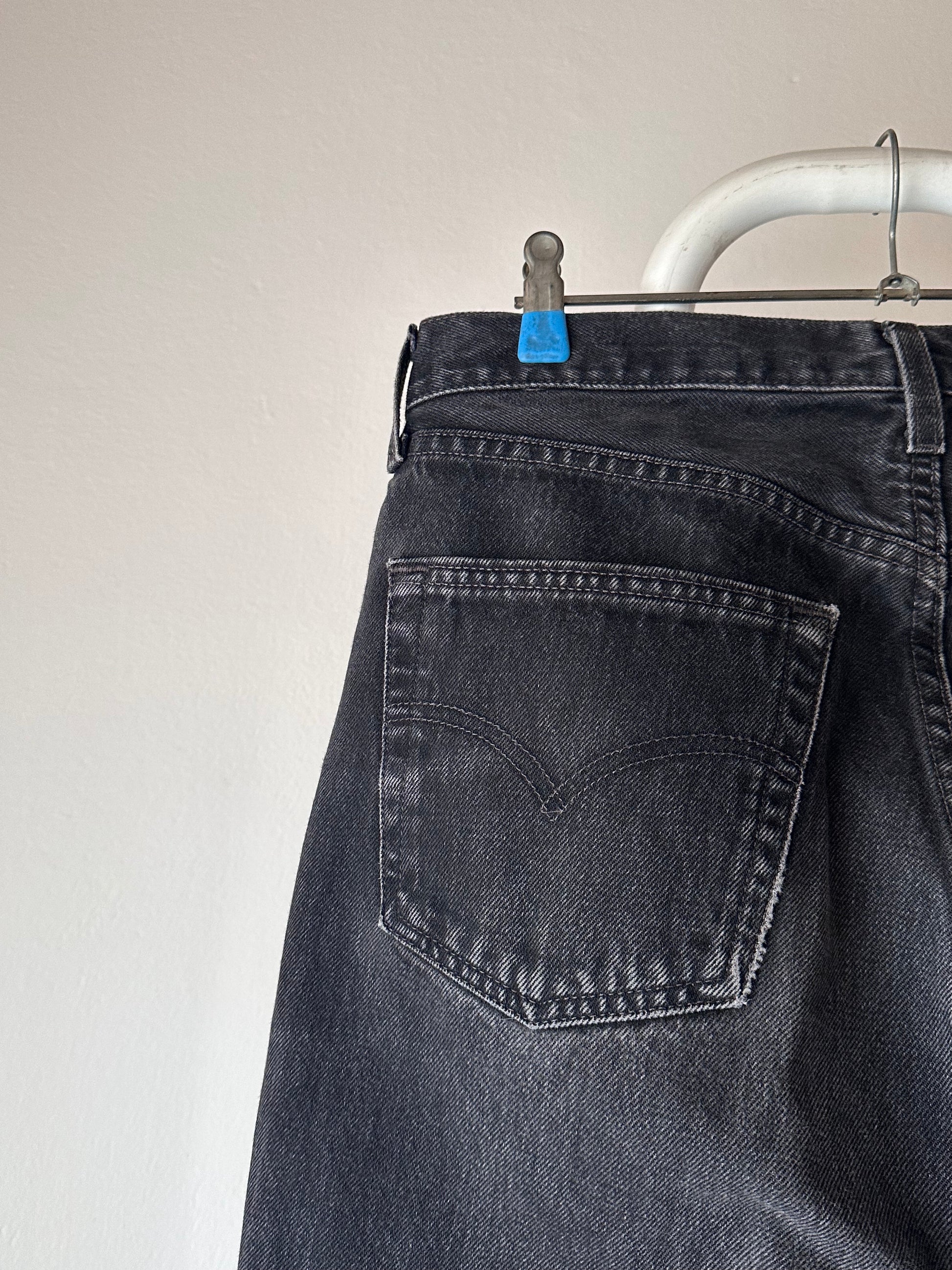90s Levi's 501 USA 黒デニム リーバイス 90's 1990's 90年代 made in usa アメリカ製 アメリカ古着 vintage denim ヴィンデージデニム