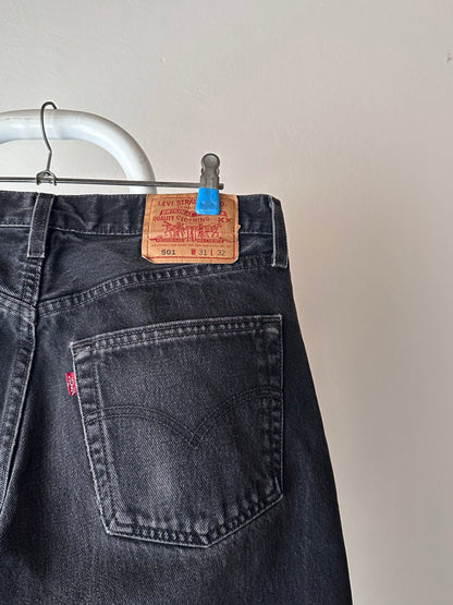 90s Levi's 501 USA 黒デニム リーバイス 90's 1990's 90年代 made in usa アメリカ製 アメリカ古着 vintage denim ヴィンデージデニム