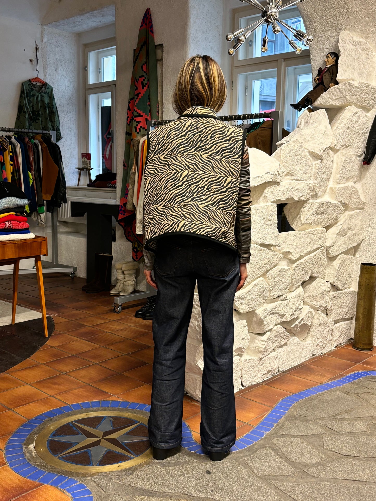 animal handcraft vest - unusual shape