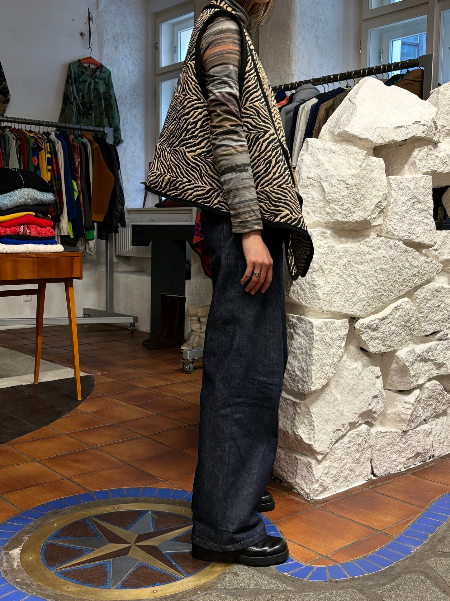 animal handcraft vest - unusual shape