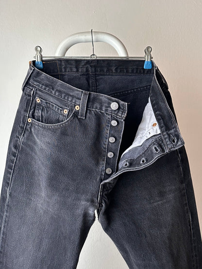 90s Levi's 501 USA 黒デニム リーバイス 90's 1990's 90年代 made in usa アメリカ製 アメリカ古着 vintage denim ヴィンデージデニム