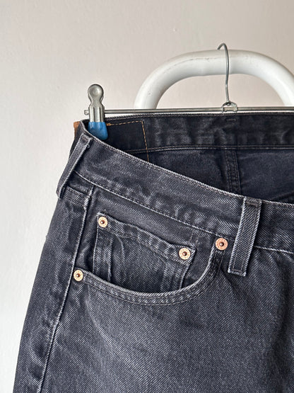 90s Levi's 501 USA 黒デニム リーバイス 90's 1990's 90年代 made in usa アメリカ製 アメリカ古着 vintage denim ヴィンデージデニム