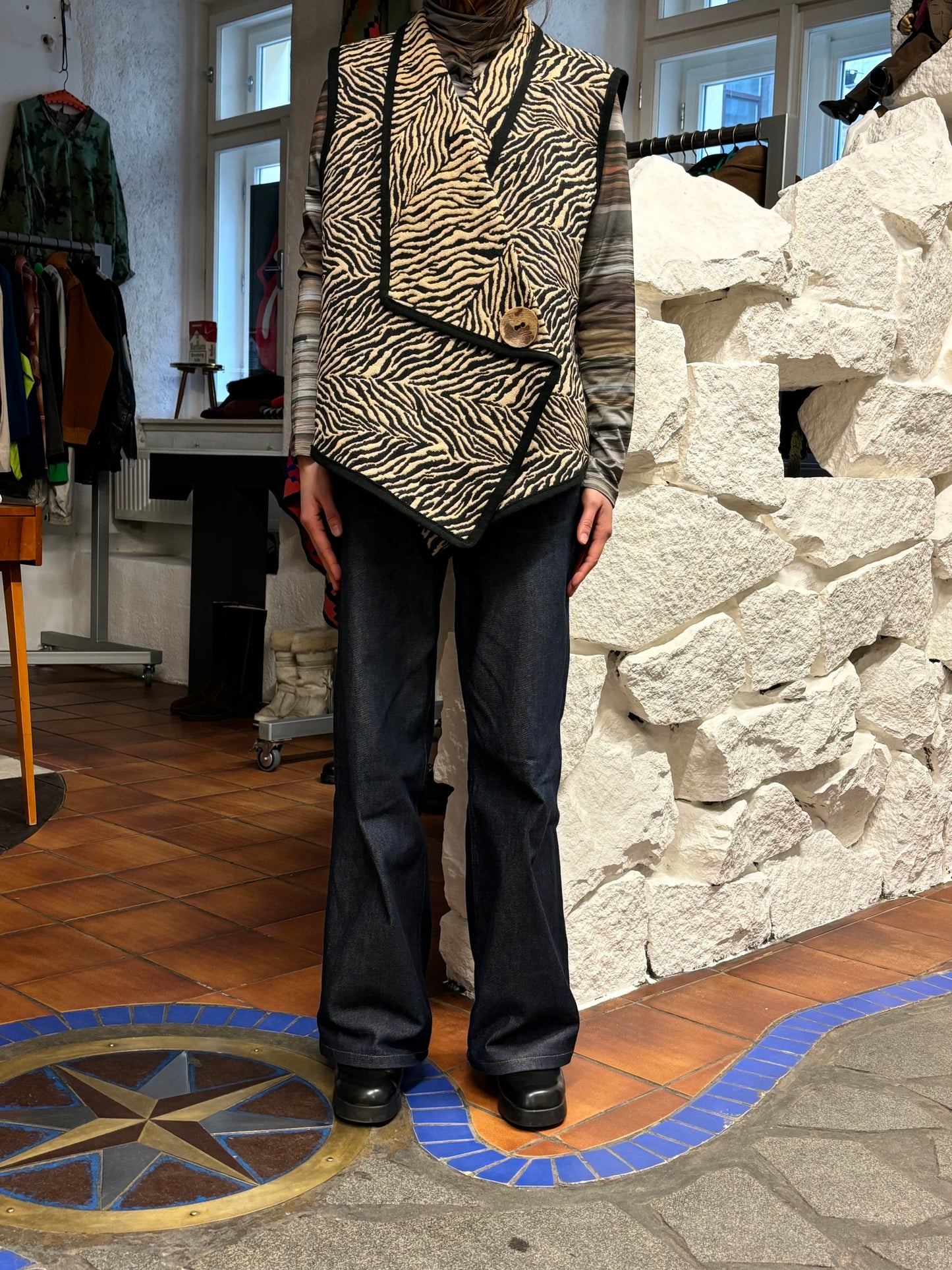 animal handcraft vest - unusual shape