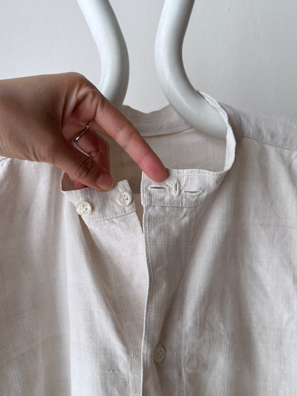 1900s farmer's linen shirt