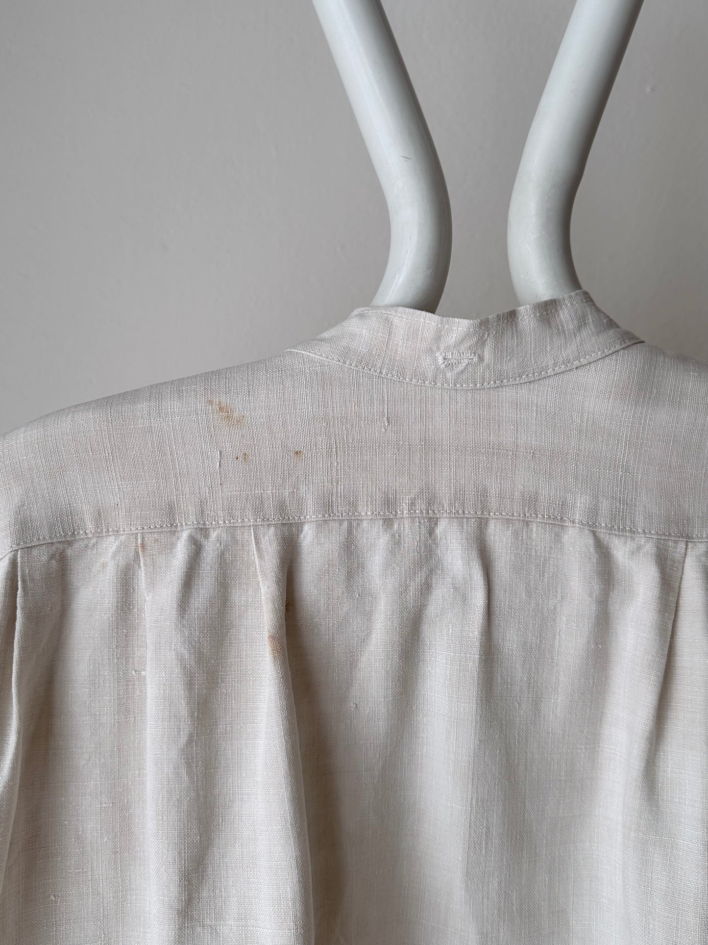 1900s farmer's linen shirt