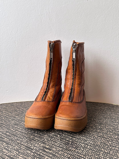 diadora vintage leather boots