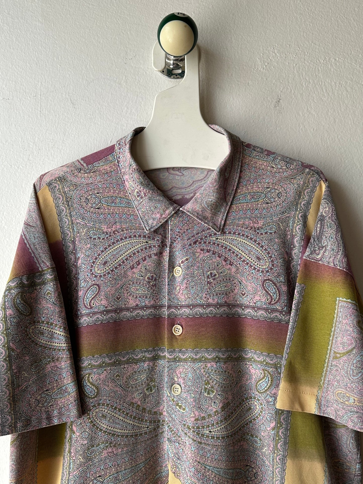 Late 1980s C.P. COMPANY Cotton/Nylon shirt