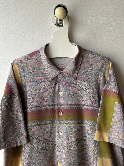 Late 1980s C.P. COMPANY Cotton/Nylon shirt