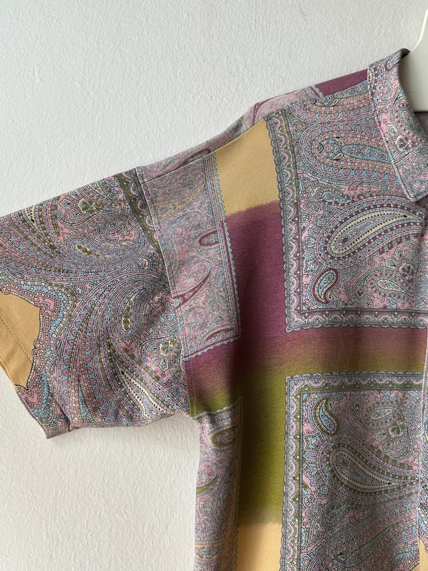Late 1980s C.P. COMPANY Cotton/Nylon shirt