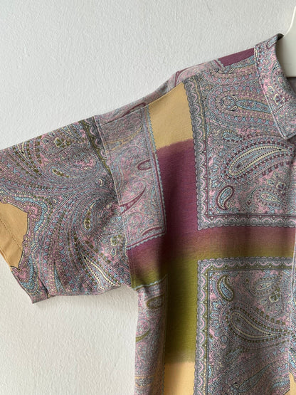 Late 1980s C.P. COMPANY Cotton/Nylon shirt