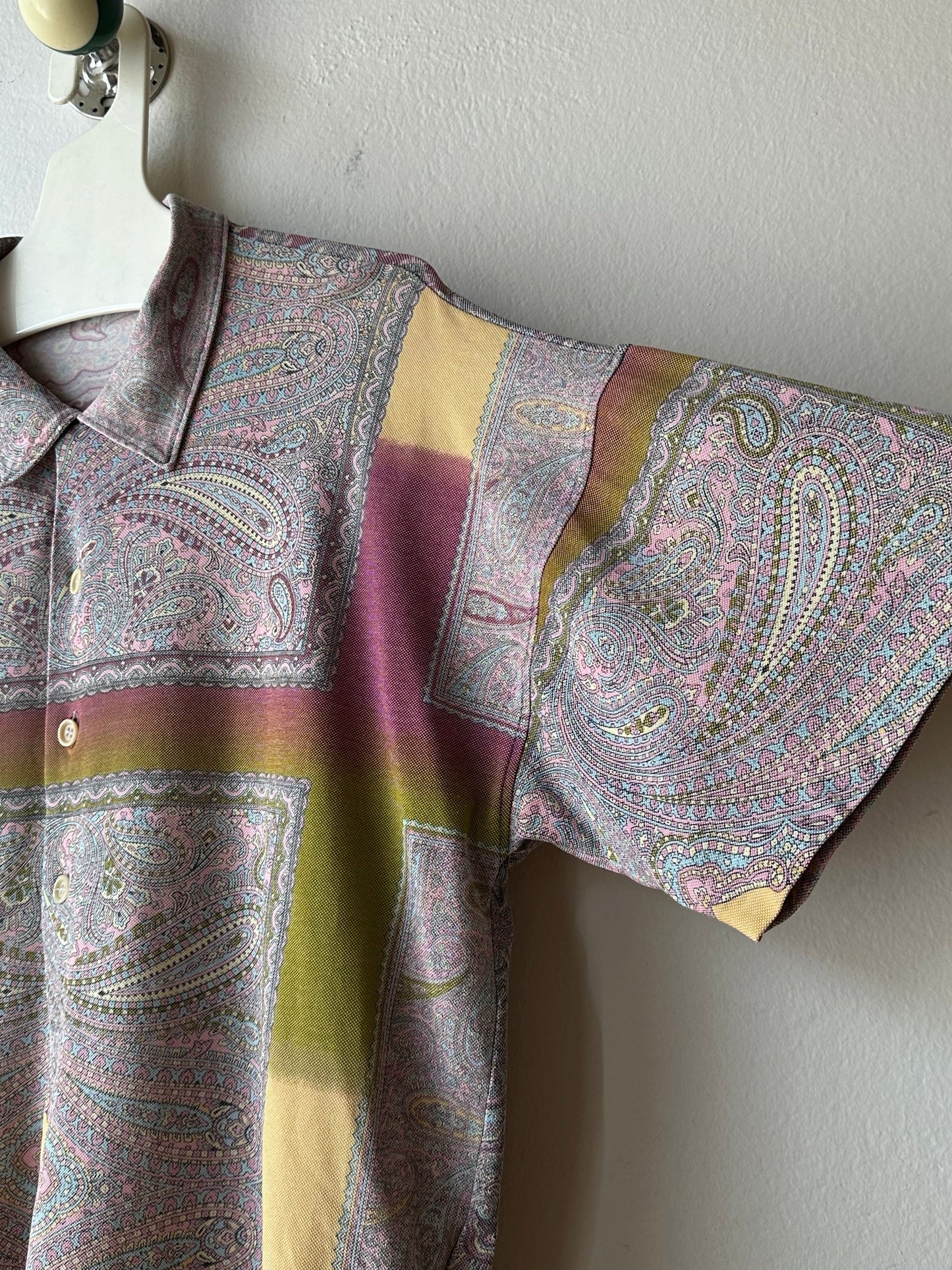 Late 1980s C.P. COMPANY Cotton/Nylon shirt