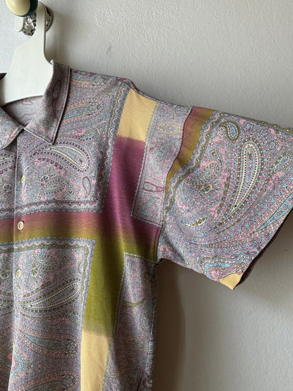 Late 1980s C.P. COMPANY Cotton/Nylon shirt