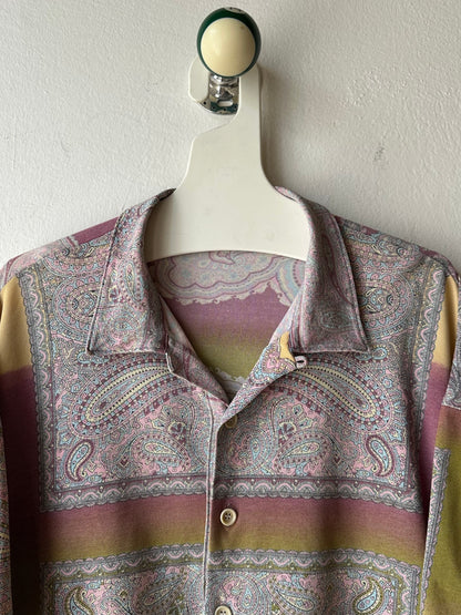 Late 1980s C.P. COMPANY Cotton/Nylon shirt