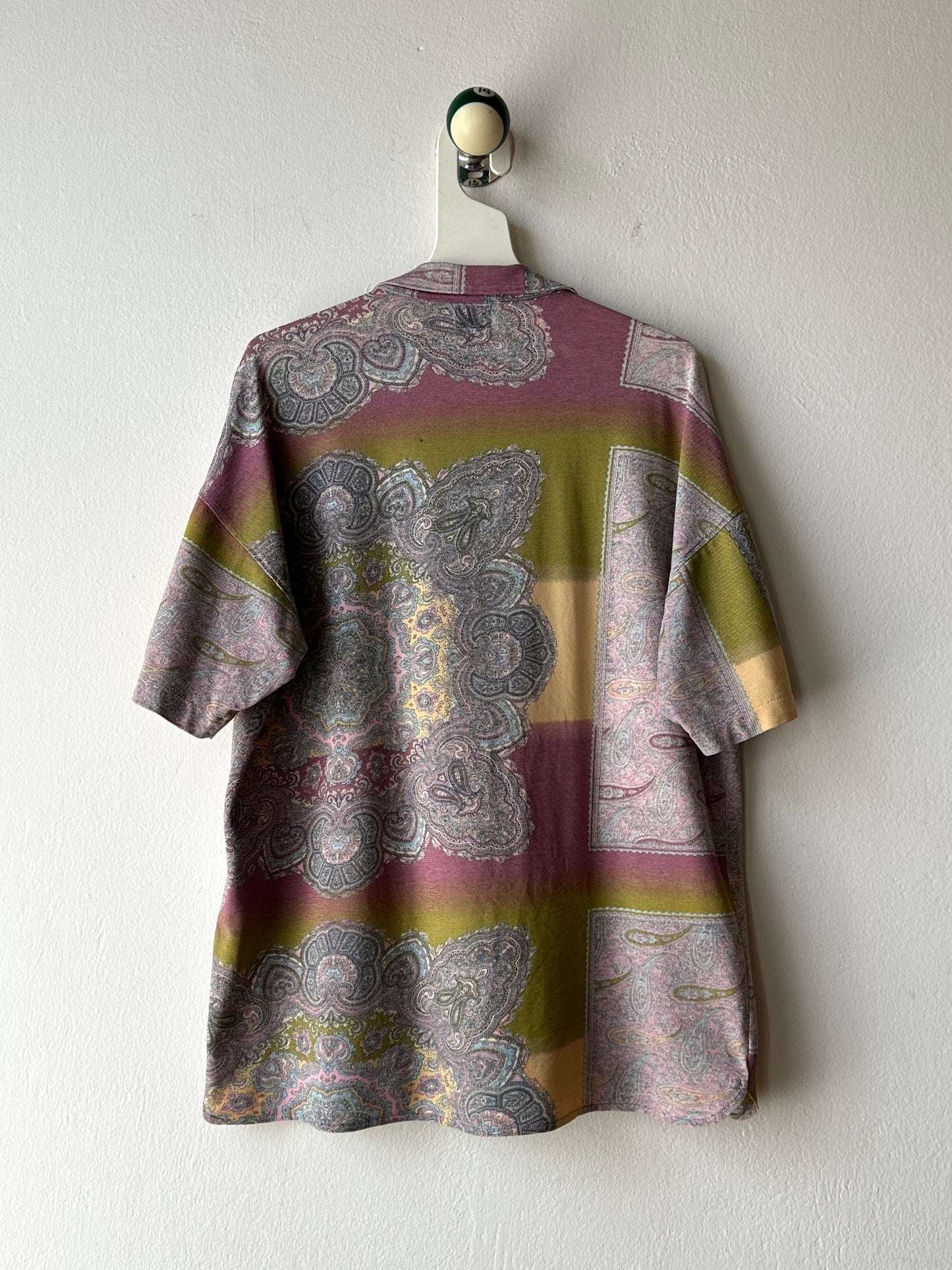Late 1980s C.P. COMPANY Cotton/Nylon shirt