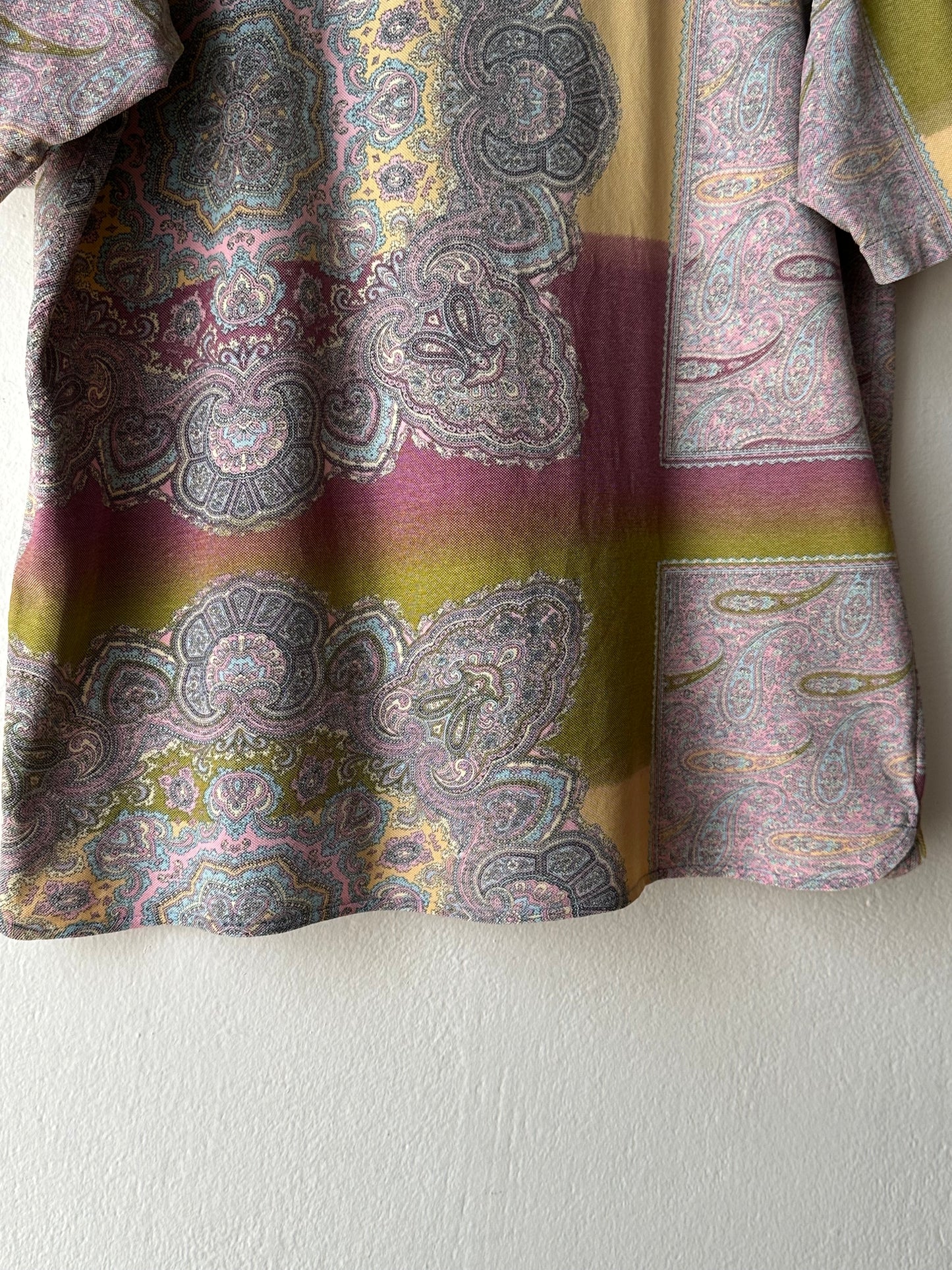 Late 1980s C.P. COMPANY Cotton/Nylon shirt