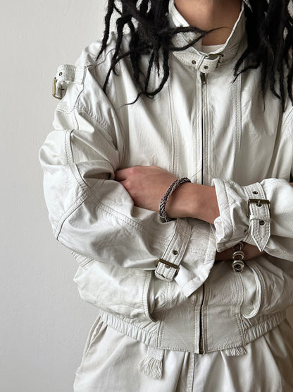 1950-62s HERMÉS braided silver bracelet