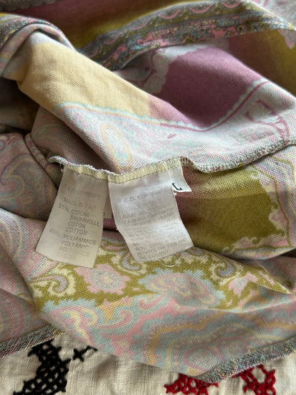 Late 1980s C.P. COMPANY Cotton/Nylon shirt