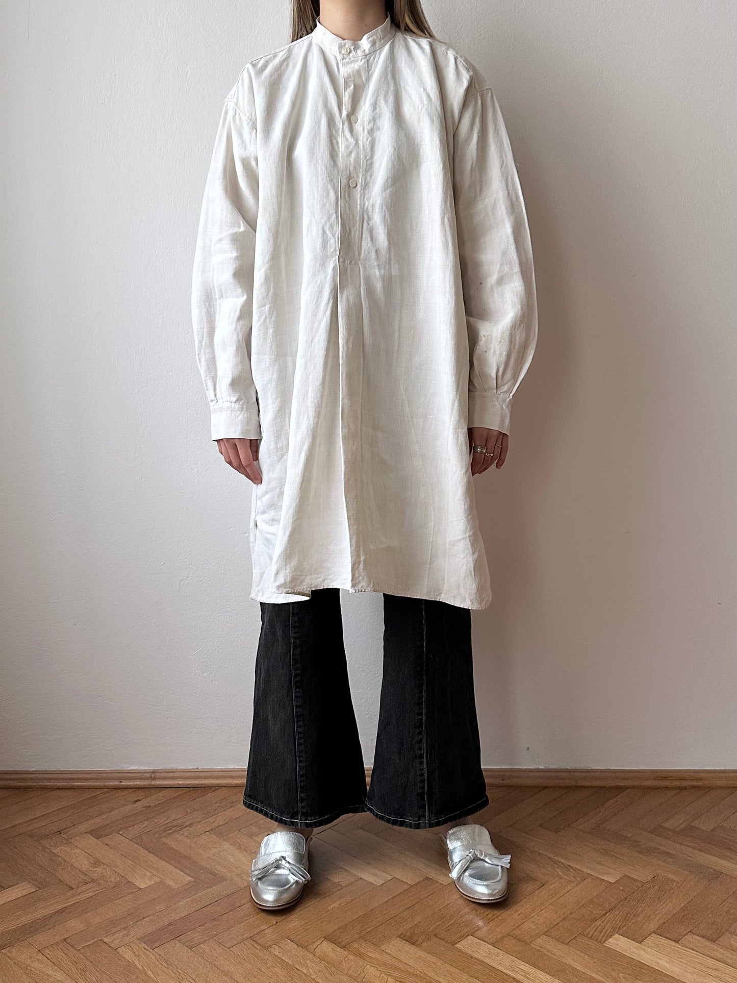 1900s farmer's linen shirt