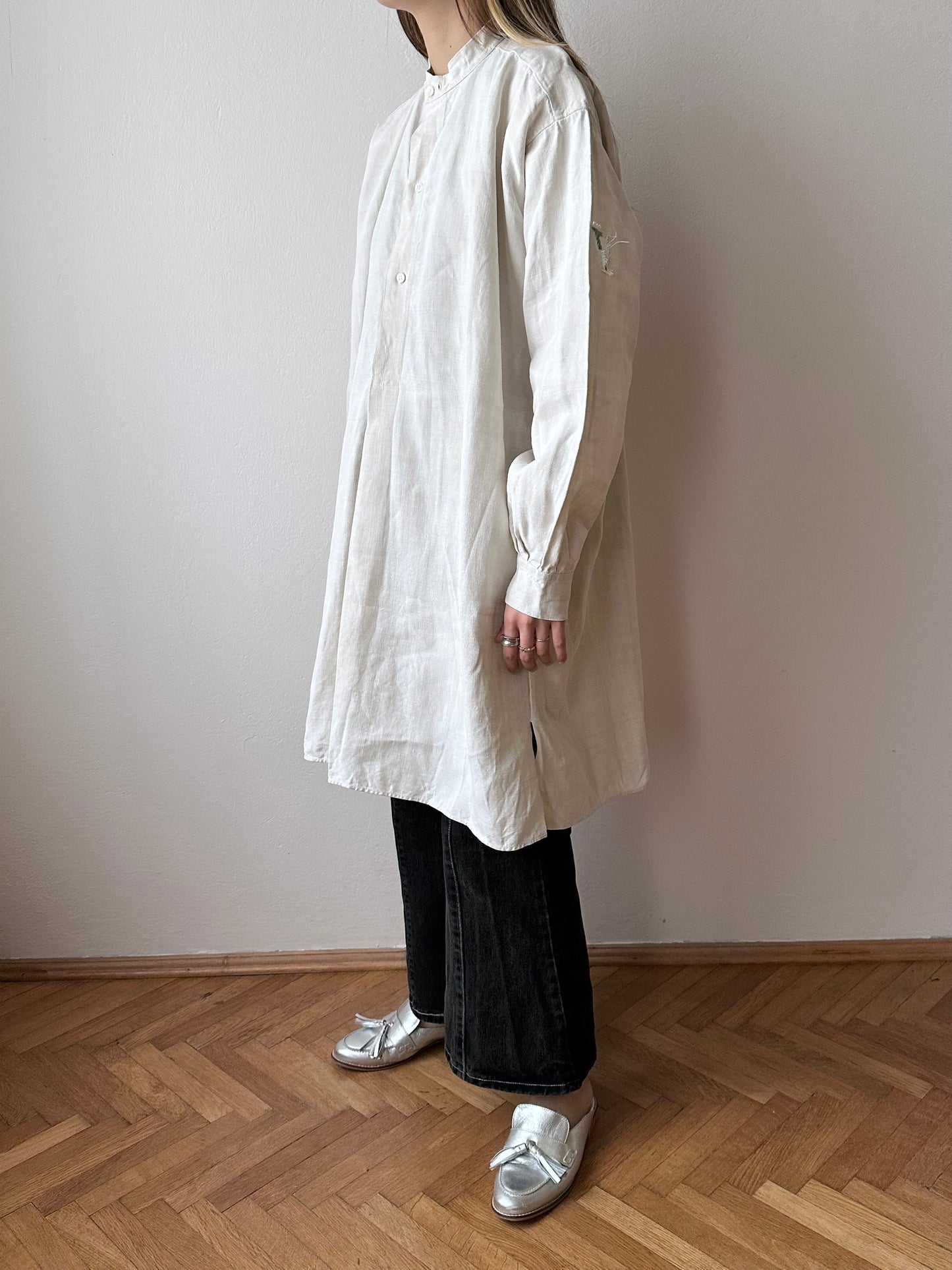 1900s farmer's linen shirt