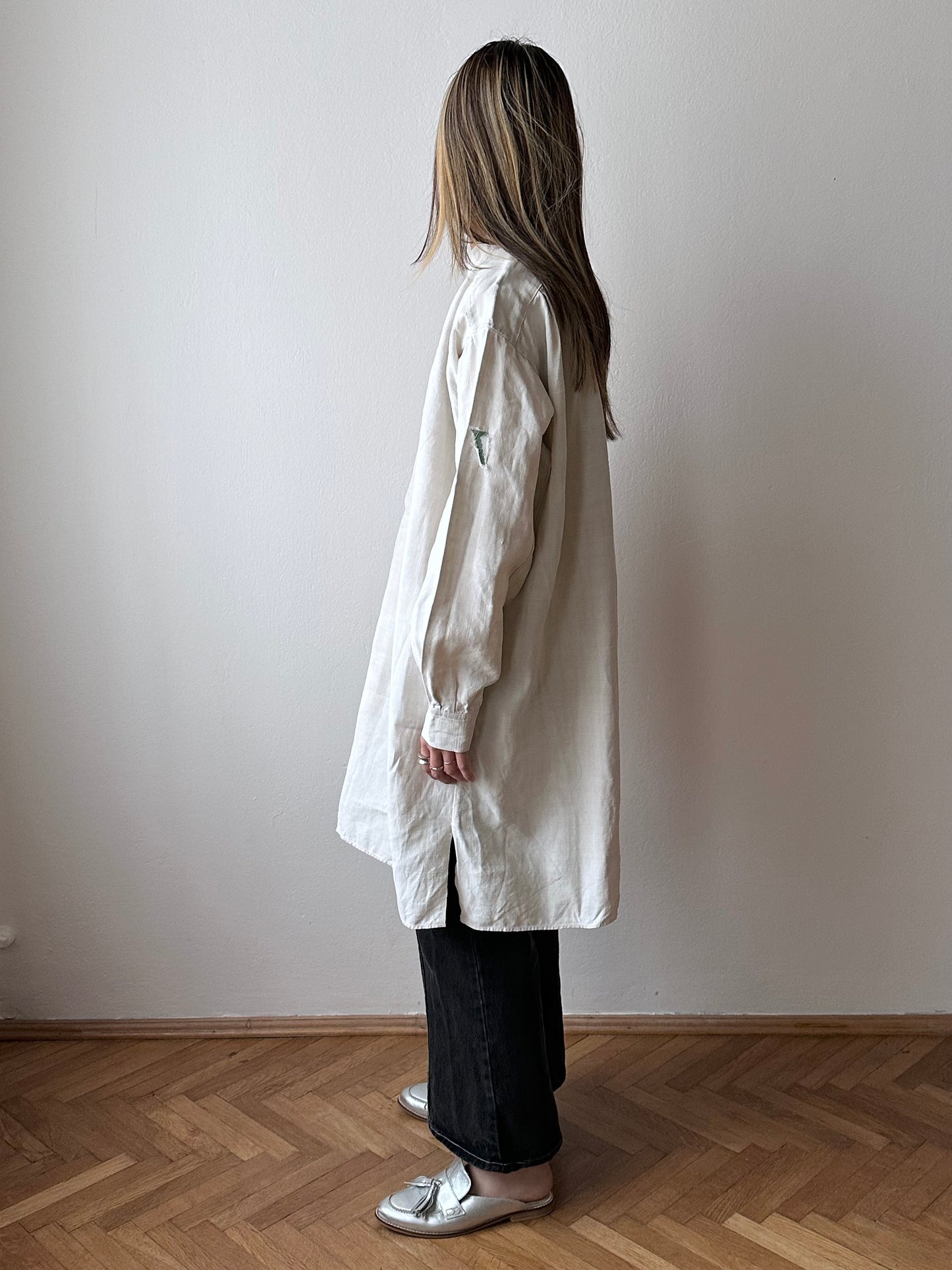 1900s farmer's linen shirt