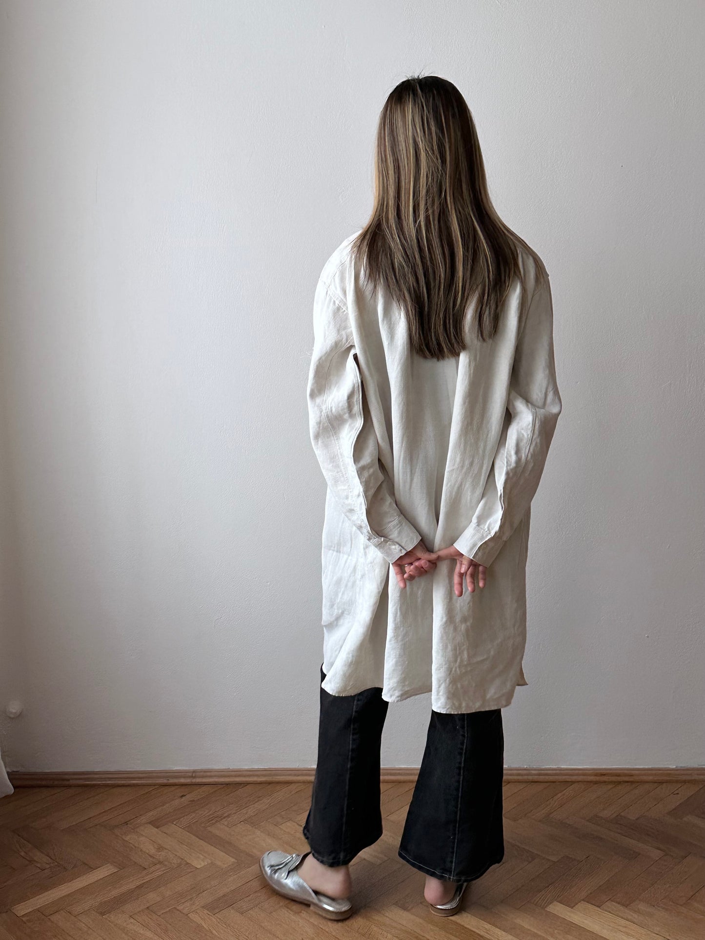 1900s farmer's linen shirt
