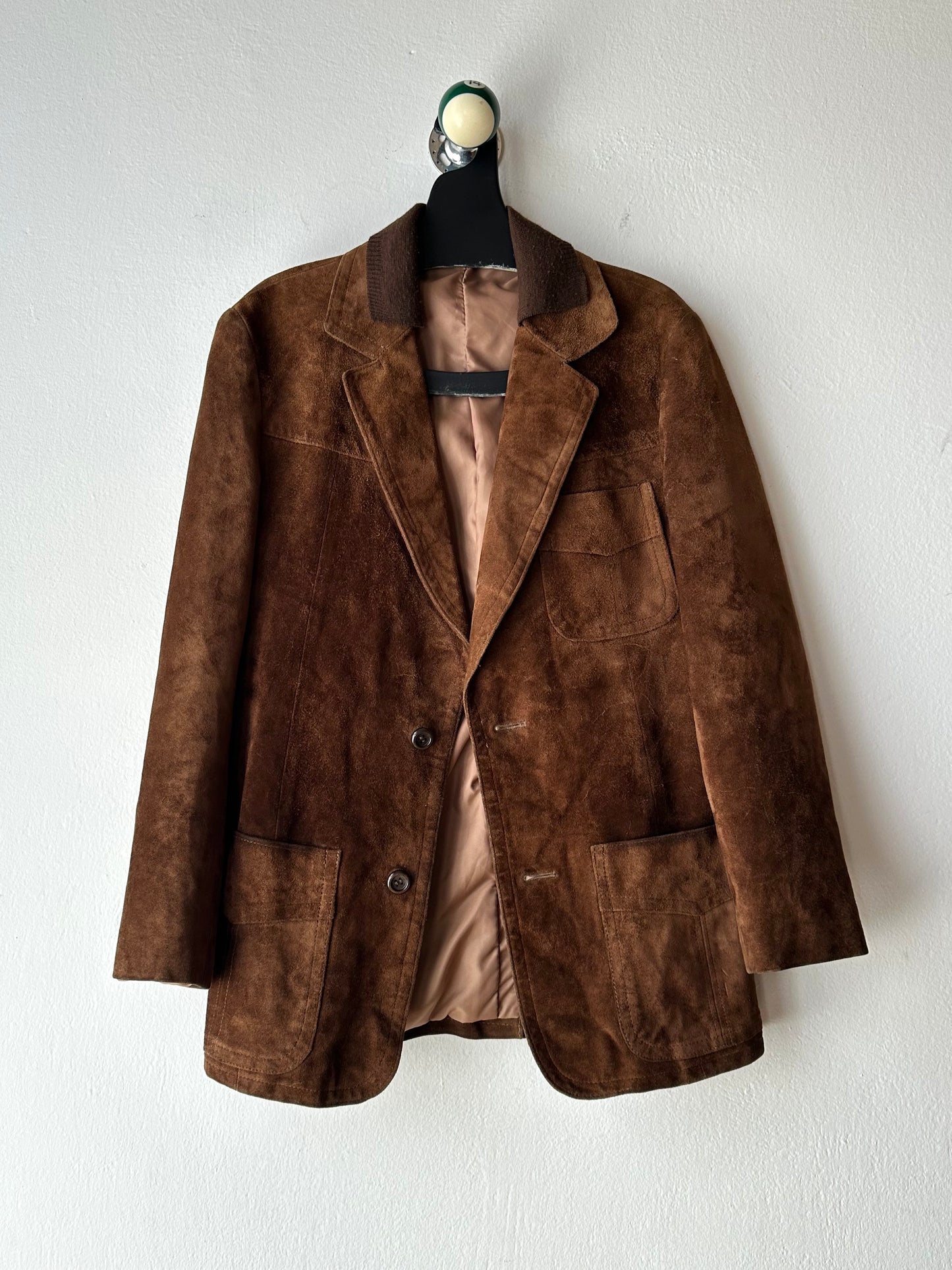 1970s Czechoslovakia Leather suède jacket