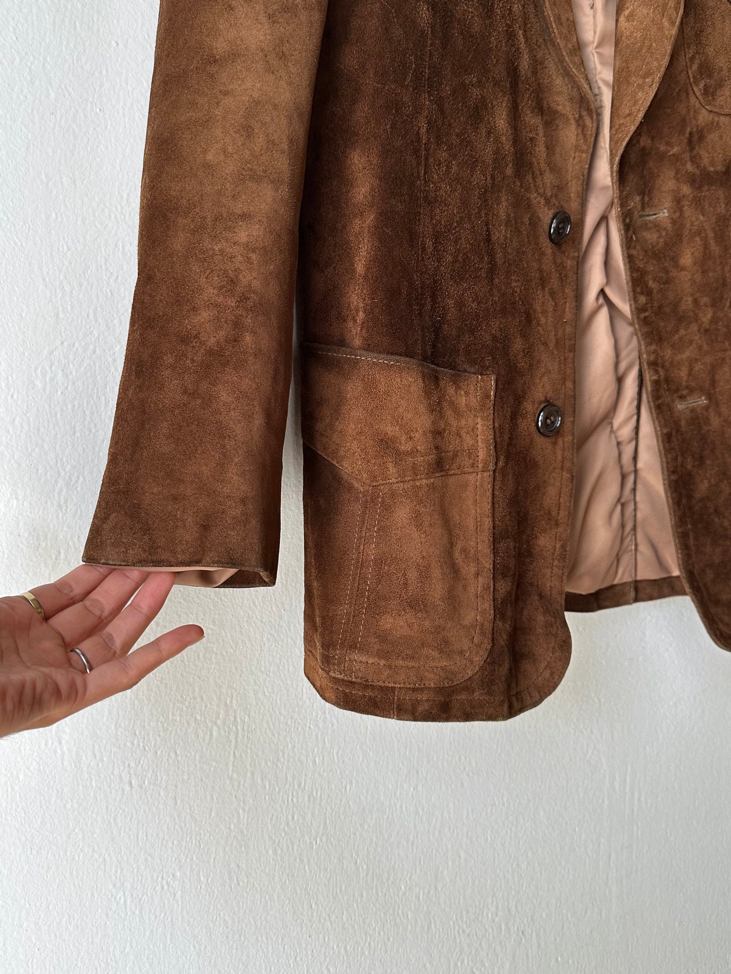 1970s Czechoslovakia Leather suède jacket