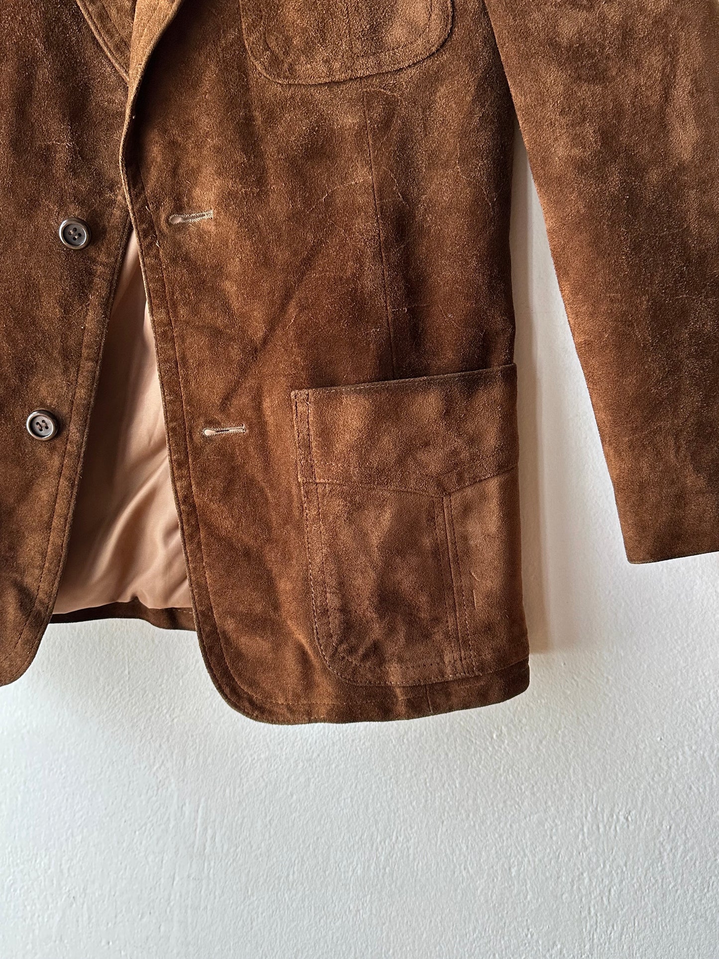 1970s Czechoslovakia Leather suède jacket