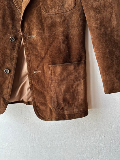 1970s Czechoslovakia Leather suède jacket