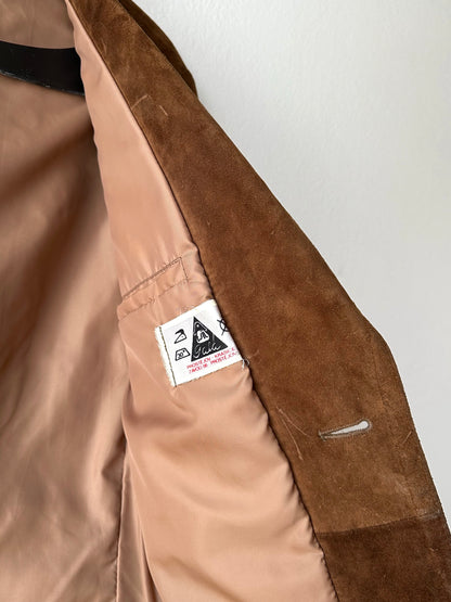 1970s Czechoslovakia Leather suède jacket